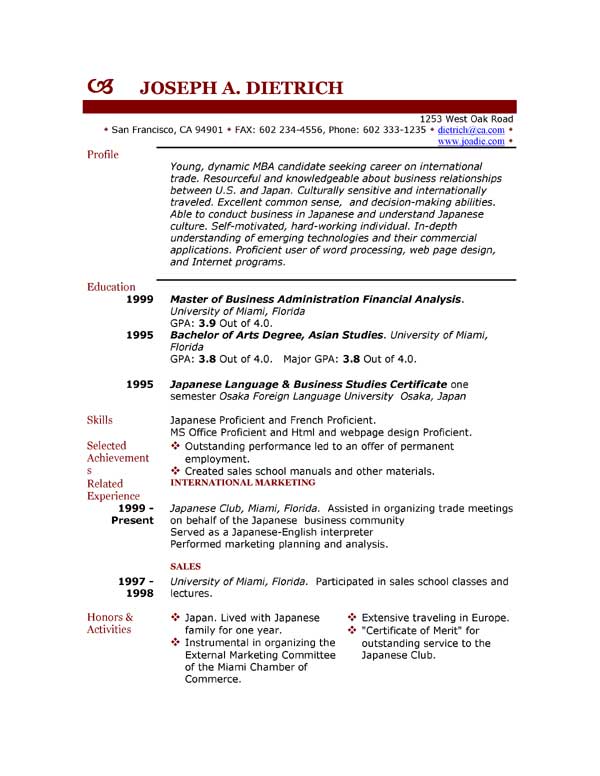 free resume template downloads 85 free resume templates to download by ...