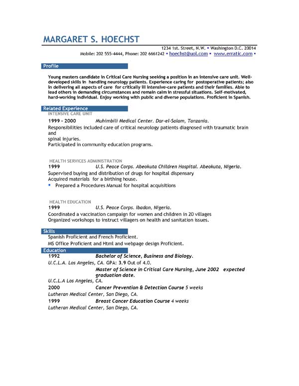 Functional resume with no job experience - Dental Vantage ...