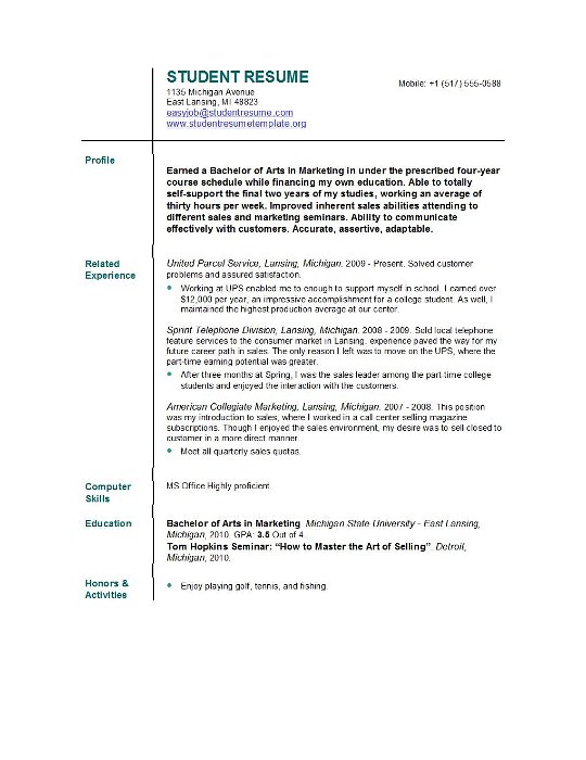 Resume Writing Tips for New College Graduates